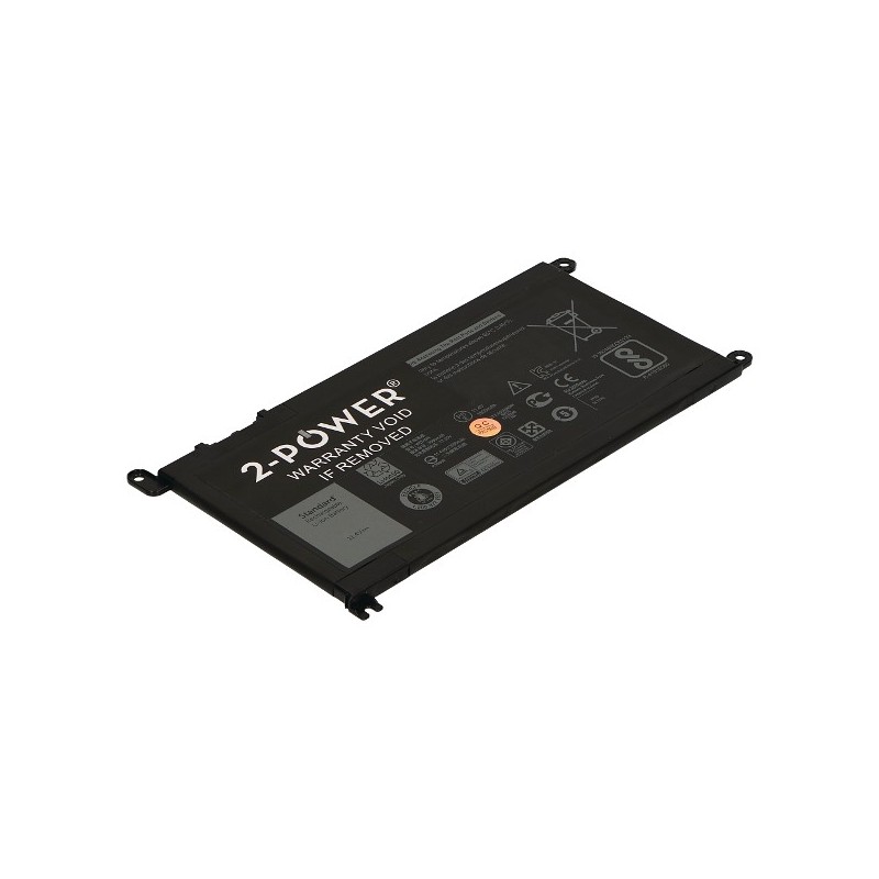 Batteria Dell Inspiron 5570, 13 5378 2-in-1, 3CRH3, T2JX4, FC92N, CYMGM, Y3F7Y, C4HCW, FW8KR, 8YPRW, WDX0R, Compatibile