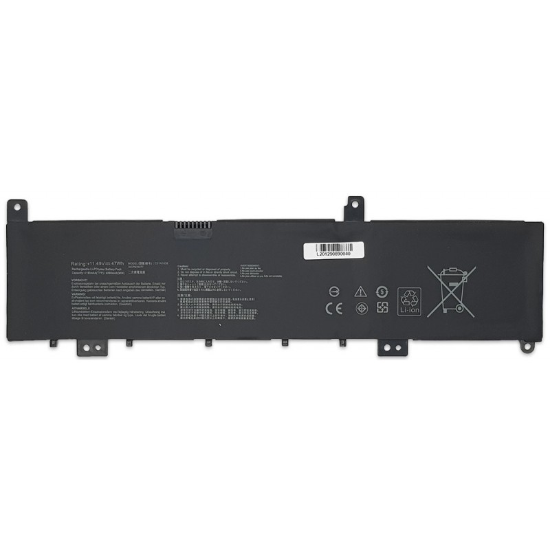 Batteria Asus N580GD, N580VD, X580GD, N580VN, X580VD, X580VN, C31N1636, Compatibile