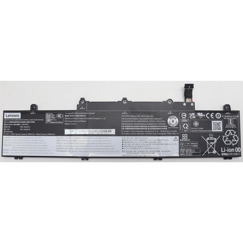 Batteria Lenovo ThinkPad E14, E15 Gen 2 Gen 3 Gen 4, L19C3PD5 L19D3PD5 L19L3PD5 L19M3PD5, Originale