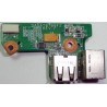 USB Power Connector Board HP Pavilion DV6000 e Compaq Presario V6000 series, 65W, DA0AT8TB8F2