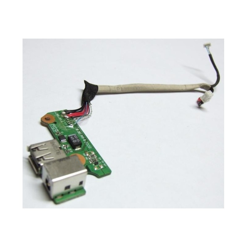 USB Power Connector Board HP Pavilion DV6500, DV6600, DV6700, DV6800, DV6900 series, 65W