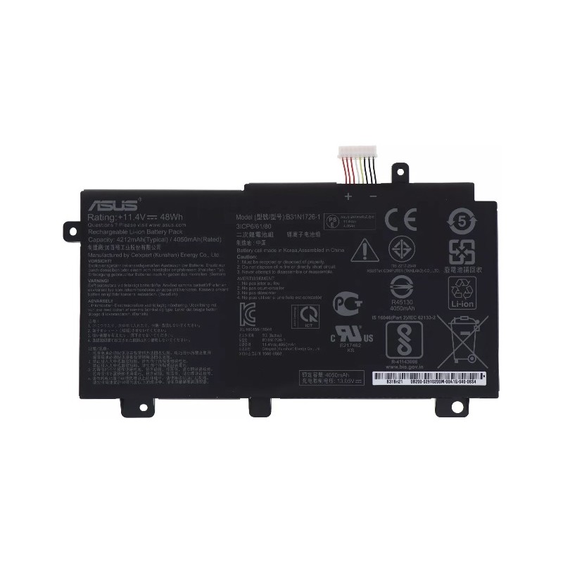 Batteria Asus TUF FX504GD, FX504GE, FX504GM, FX505DD, FX505DT, FX505DY, FX505GD, FX505GT, FX505GE, FX506LH, B31N1726, Originale