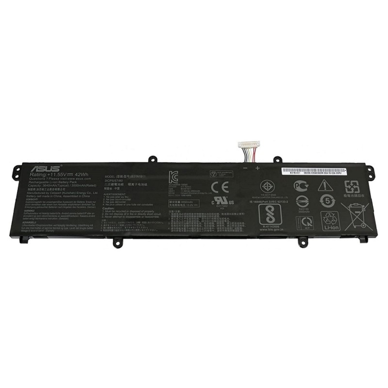 Batteria Asus VivoBook 15 F1502ZA, C31N1911, B31N1911, Originale