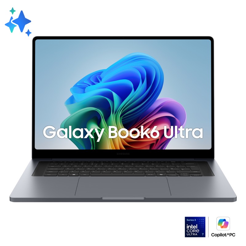 SAMSUNG Galaxy Book6 Ultra 16’’ AMOLED Touchscreen, Intel Ultra 7 356H, 32GB RAM, 1TB SSD, RTX5070, Windows 11 Professional