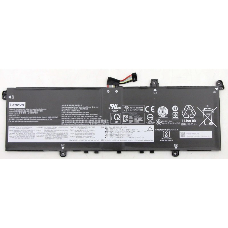 Batteria Lenovo ThinkBook 13s G2 ITL, 13s G3 ACN, 14s G2 ITL, L19C4PDD L19D4PDD L19M4PDD, Originale
